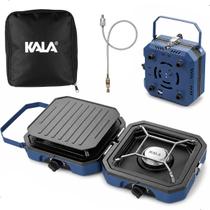 Fogareiro Portatil Dobravel Compacto 2 Bocas P Trilha Camping Pesca Fogareiro Portatil Dobravel Compacto 2 Bocas P Trilha Camping Pesca