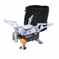 Fogareiro Portátil Dobrável Fogão a Gás Bestfer Camping Ignição Automática