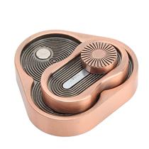 Foguete de metal magnético EDC tricíclico Fidget Slider Rotation