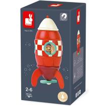 Foguete magnetico vermelho janod Foguete magnetico vermelho janod