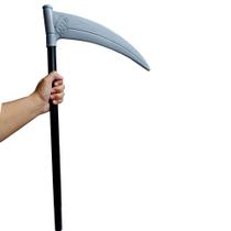 Foice Carrasco Grande Plástico Halloween Acessório Fantasia