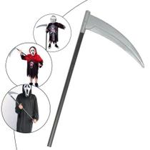 Foice Carrasco Grande Plástico Halloween Acessório Fantasia - Pais e filhos Foice Carrasco Grande Plástico Halloween Acessório Fantasia - Pais e filhos