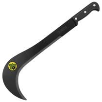 Foice curva metalica de cabo plastico curto tramontina