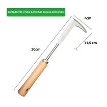 Foice Manual De Aço Carbono Reforçado Para Rachaduras De Estradas E Ferramenta De Capina De Jardim Foice Manual De Aço Carbono Reforçado Para Rachaduras De Estradas E Ferramenta De Capina De Jardim