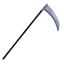 Foice Pânico De Plástico Desmontável Acessório Halloween