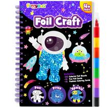 Foil Art Craft Activity FUNNYB&G FunnyBG para crianças de 4 a 9 anos Foil Art Craft Activity FUNNYB&G FunnyBG para crianças de 4 a 9 anos