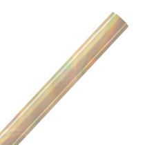 Foil Hot Stamping Holográfico Dourado 15 Micras 21,5cmX 10m Marpax 1un