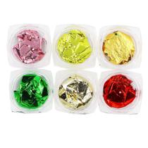 Foil para encapsulamento c/ 6 cores unhas art nail Foil para encapsulamento c/ 6 cores unhas art nail
