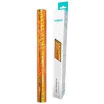 Foil para Laminação Holográfico Dourado 30cm x 3m Mimo
