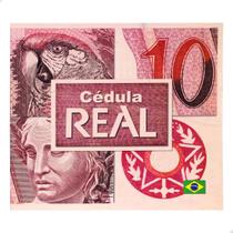 Folder Encarte para Cédula de 10 Reais Descritivo