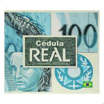 Folder Encarte para Cédula de 100 Reais Descritivo