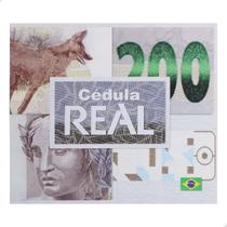 Folder Encarte para Cédula de 200 Reais Descritivo 2ª Família