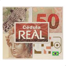 Folder Encarte para Cédula de 50 Reais Descritivo 2ª Família