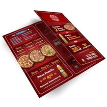 FOLDERS E MALA DIRETA COUCHÊ150G 2DOBRAS 4x4 30x20cmMilheiro