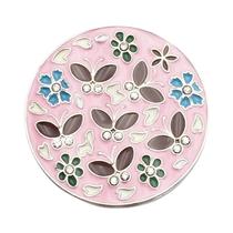 Folding Metal Flower Shape Bag Gancho, Cabide De Mesa, Suporte De Bolsa, Bolsa