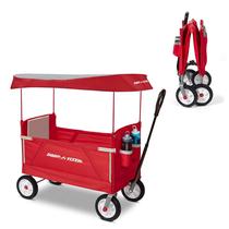Folding Wagon Radio Flyer 3 em 1 Off-Road EZ Fold com dossel Folding Wagon Radio Flyer 3 em 1 Off-Road EZ Fold com dossel