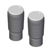 Fole Pneumático Susp Eixo S Sensor Axor/Actros Nacional 2 Un