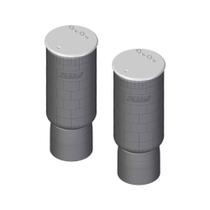 Fole Pneumático Suspensão Eixo c Base Profunda Scania P 2 Un