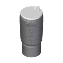 Fole Pneumático Suspensão Eixo c Sensor/Base MB Actros