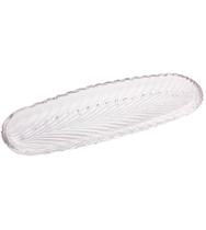 Folha 39x14x3cm Decorativa De Cristal Ecológico