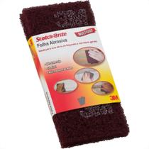 Folha Abrasiva 3M Fina (Palha 0) - Pacote Com 2 Folhas Folha Abrasiva 3M Fina (Palha 0) - Pacote Com 2 Folhas