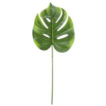 Folha Costela de Adão Real Toque Verde 43cm - FLORARTE