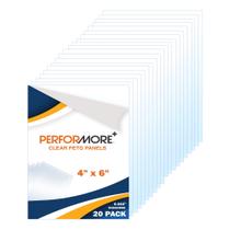 Folha de acrílico Performore 4x6 polegadas com 1 mm de espessura PETG Clear (20) Folha de acrílico Performore 4x6 polegadas com 1 mm de espessura PETG Clear (20)