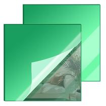Folha de acrílico SAKRNIC Green Mirror 30x30cm 2 peças para bricolage