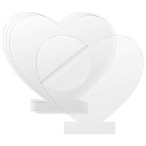 Folha de acrílico Senbota Clear Heart para base de luz LED de 4 mm Folha de acrílico Senbota Clear Heart para base de luz LED de 4 mm