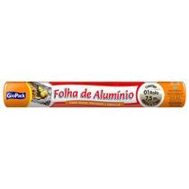Folha de Alumínio 45Cm X 7,5M Giopack Rolo 1 Un