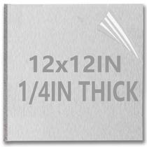 Folha de alumínio 6061-T6 6mm de espessura 30x30cm AODESTINY