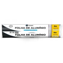 Folha de aluminio biopol 4m x 45cm - 1 bobina Folha de aluminio biopol 4m x 45cm - 1 bobina