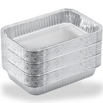 Folha de alumínio descartável Drip Pans Matchwaves para Weber 100 unidades Folha de alumínio descartável Drip Pans Matchwaves para Weber 100 unidades