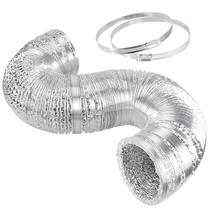 Folha de alumínio Ducting Simple Deluxe de 15 cm e 7,6 m para ventilação do secador