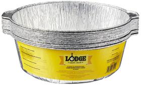 Folha de alumínio Dutch Oven Liners Lodge A12F12, 30 cm, pacote com 12 Folha de alumínio Dutch Oven Liners Lodge A12F12, 30 cm, pacote com 12