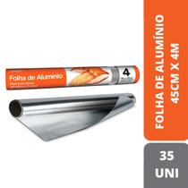 Folha De Aluminio Lumipam Tamanho:45Cmx4M C/35