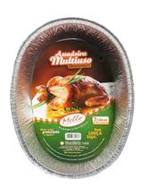 Folha De Aluminio Mello Assadeira Oval 4lt