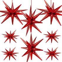 Folha de alumínio Star Balloons Cadeya Huge Red Explosion x8 Folha de alumínio Star Balloons Cadeya Huge Red Explosion x8