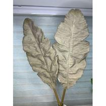 Folha de bananeira EVA - 90 cm de comprimento total (52 cm folha + 38 cm haste)