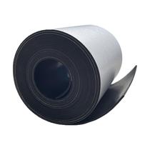Folha de borracha com adesivo de 0,16 cm de espessura x 10 cm de largura x 3 m de comprimento