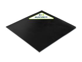 Folha de Borracha MATNIKS NBR 30 x 30 cm 3 mm Resistente a Combustível
