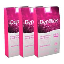 Folha De Cera Fria Kit 60un Prontas Depilação Facial Design Sobrancelhas Rosa Modelagem Depilflax Folha De Cera Fria Kit 60un Prontas Depilação Facial Design Sobrancelhas Rosa Modelagem Depilflax
