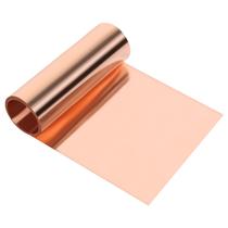 Folha de cobre Chudeng 99,99% pura para artesanato 0,03 mm x 0,2 cm x 2 m Folha de cobre Chudeng 99,99% pura para artesanato 0,03 mm x 0,2 cm x 2 m