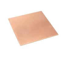 Folha de cobre Tynulox 99,9% de cobre puro 0,6 mm 200 mm x 200 mm Folha de cobre Tynulox 99,9% de cobre puro 0,6 mm 200 mm x 200 mm