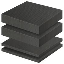 Folha de espuma de poliuretano Storystore com inserções 30x30x5cm 4 unidades