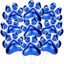 Folha de estampa de pata de cachorro Balloon Hungdao, 9 peças, azul, 70x65cm