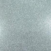 Folha de EVA Glitter Prata 40x48mm 2mm pacote com 10 un - BRW