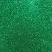 Folha de EVA Glitter Verde 40x48mm 2mm pacote com 10 un