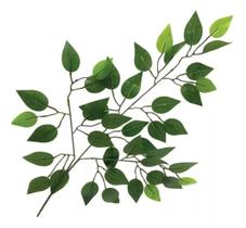 Folha De Ficus Artificial Kit 1 Galho 60x50cm Rede Móveis Folha De Ficus Artificial Kit 1 Galho 60x50cm Rede Móveis
