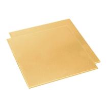 Folha de latão Tynulox H62 Latão 2,5 mm de espessura 10x10cm 2 unidades Folha de latão Tynulox H62 Latão 2,5 mm de espessura 10x10cm 2 unidades